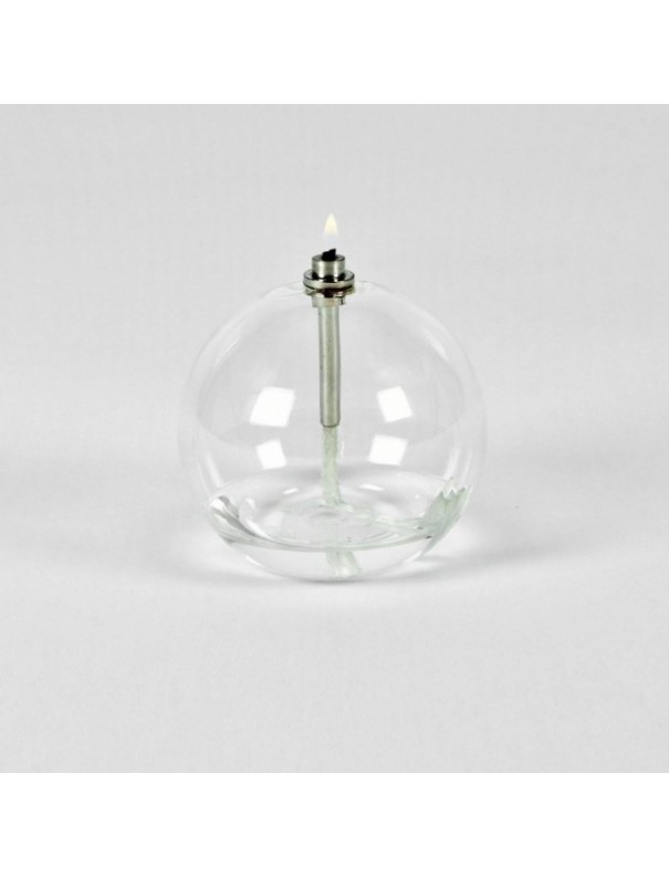 Lampe à huile sphère - Hauteur 14 cm
