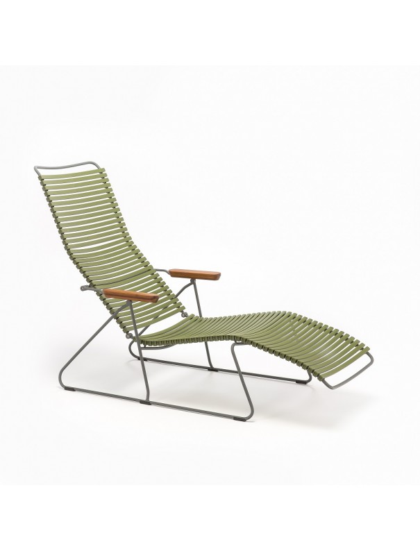Bain de soleil Sunrocker lamelles vert olive