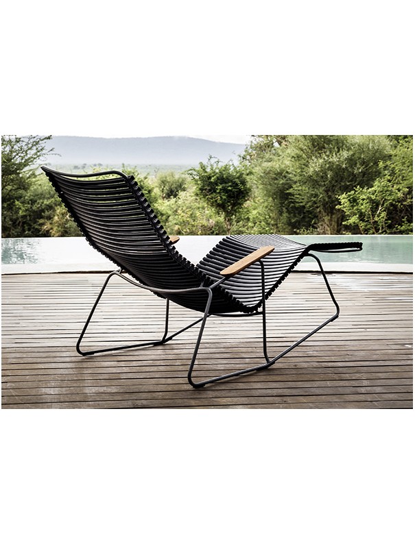 Bain de soleil Sunrocker lamelles grises