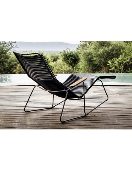 Bain de soleil Sunrocker lamelles grises