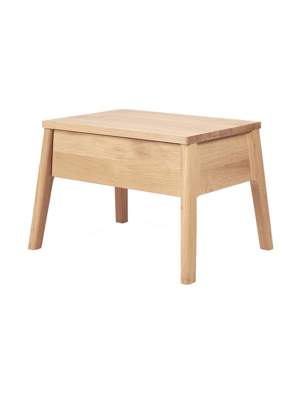 TABLE DE CHEVET AIR EN CHENE - 1 TIROIR