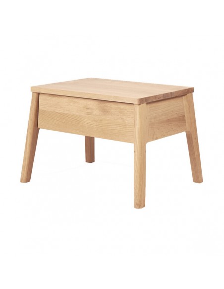 TABLE DE CHEVET AIR EN CHENE - 1 TIROIR