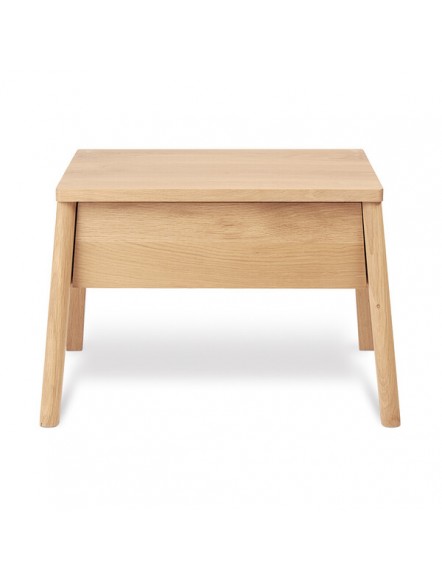 TABLE DE CHEVET AIR EN CHENE - 1 TIROIR 2