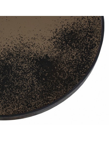 MIROIR MURAL ROND BRONZE L