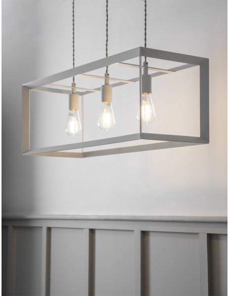 SUSPENSION TRIO BRUNSWICK BLANC-IVOIRE