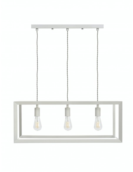 SUSPENSION TRIO BRUNSWICK BLANC-IVOIRE