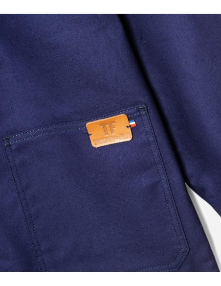 VESTE BESOGNE MOLESKINE MARINE XL