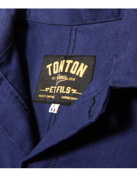 VESTE BESOGNE MOLESKINE MARINE XL