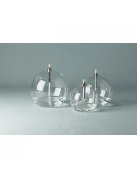 Lampe à huile sphère - Hauteur 11 cm