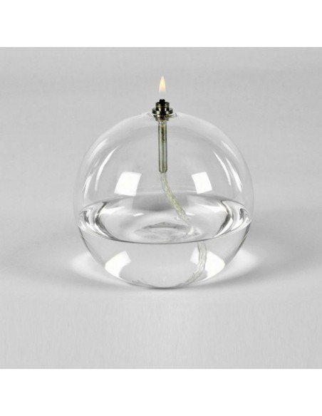 Lampe à huile sphère - Hauteur 11 cm