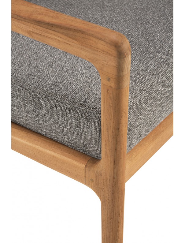 FAUTEUIL JACK OUTDOOR EN TECK MOCHA - 1 PLACE