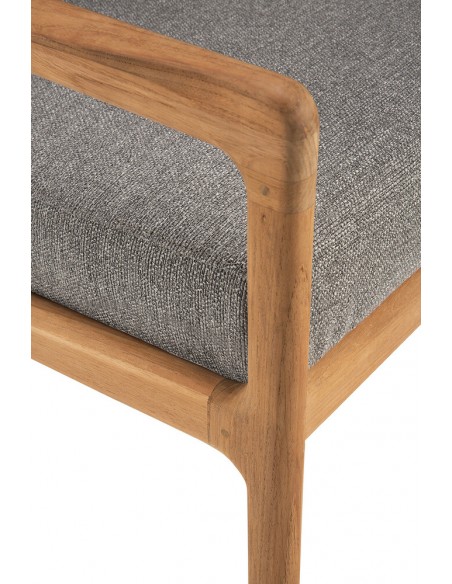 FAUTEUIL JACK OUTDOOR EN TECK MOCHA - 1 PLACE