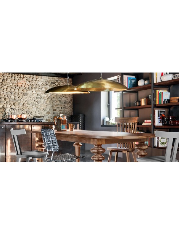 SUSPENSION EN LAITON BRASS 95 diam 80