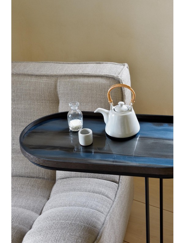 TABLE D'APPOINT A PLATEAU - Oblong