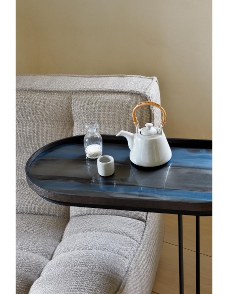 TABLE D'APPOINT A PLATEAU - Oblong