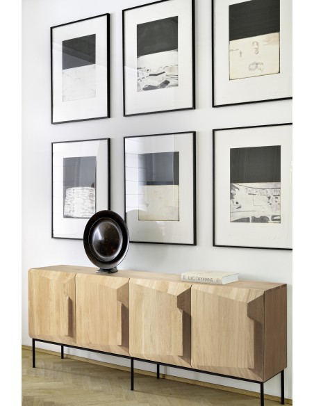 BUFFET STAIRS 4 PORTES CHENE