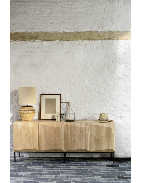 BUFFET STAIRS 4 PORTES CHENE