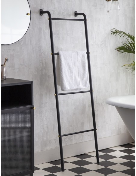 Porte Serviette Salle De Bain Porte-Serviettes MDesign 4 Rails