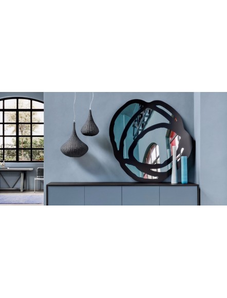 MIROIR SWEET 97 NOIR - DIAM 150 CM 2
