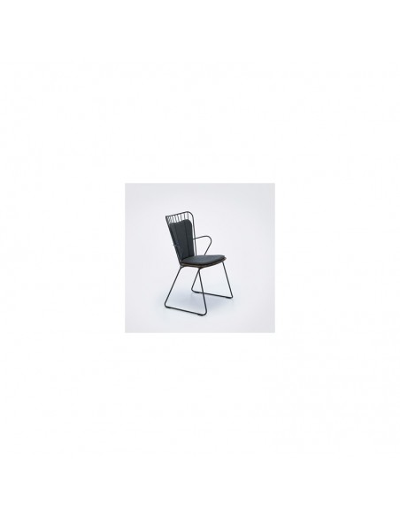 Fauteuil Paon noir