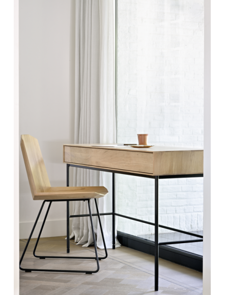 BUREAU WHITEBIRD, 2 TIROIRS