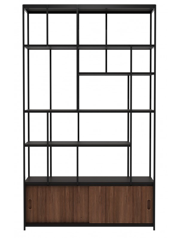 ETAGERE STUDIO 2 portes coulissantes