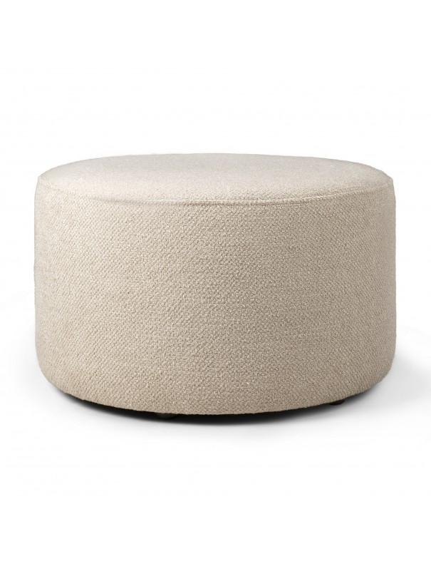 POUF BARROW OFF WHITE - H.35cm