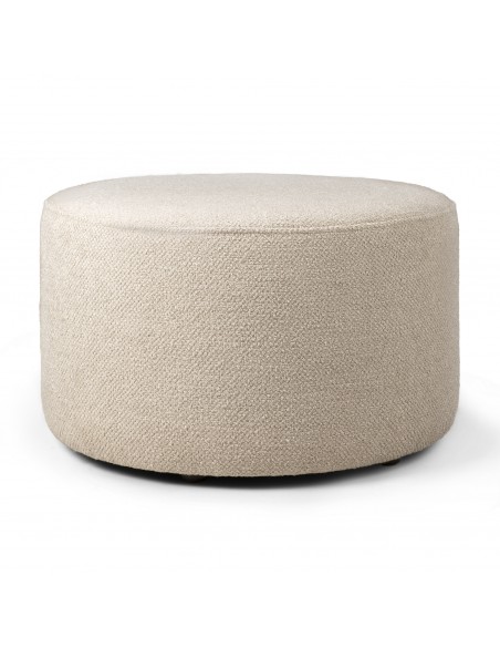 POUF BARROW OFF WHITE - H.35cm