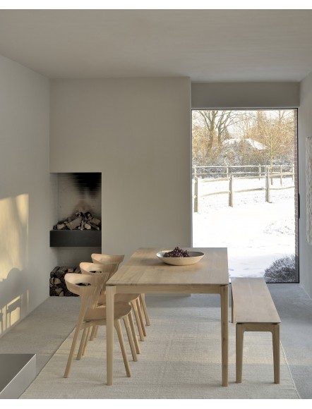 BANC BOK chêne massif