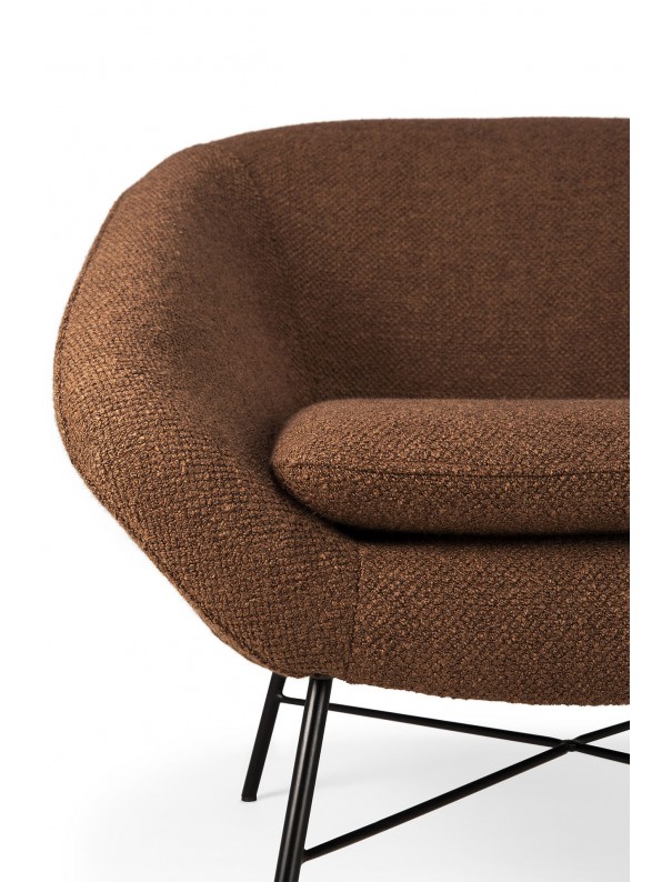 FAUTEUIL BARROW CUIVRE