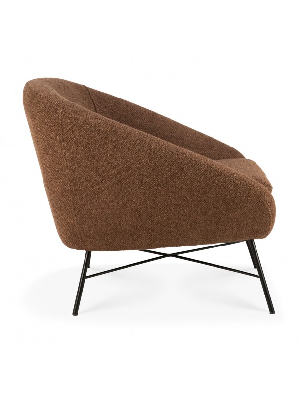 FAUTEUIL BARROW CUIVRE