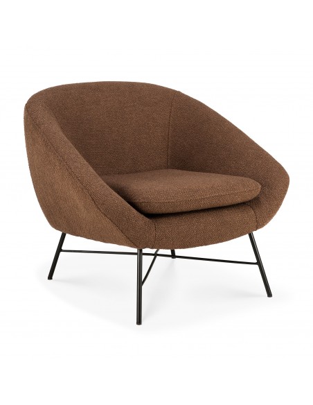 FAUTEUIL BARROW CUIVRE