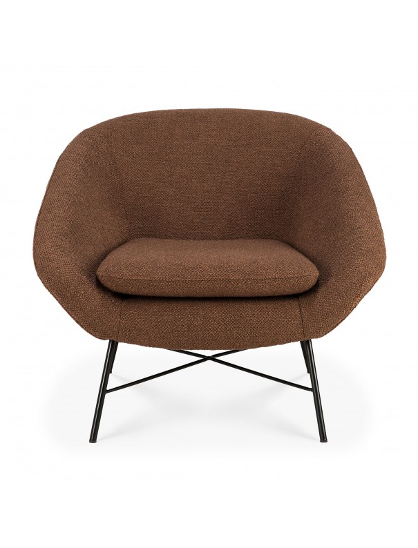 FAUTEUIL BARROW CUIVRE