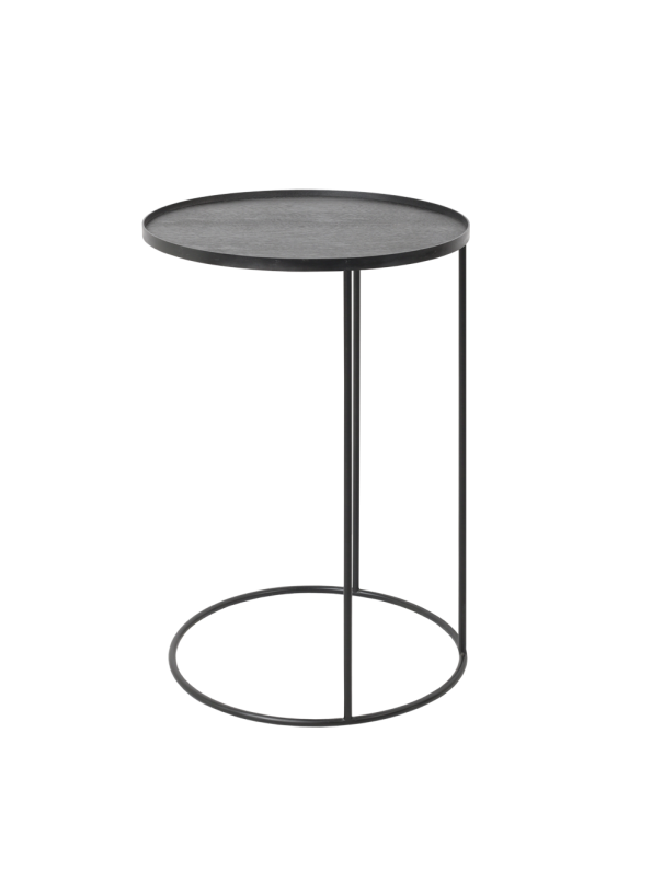 TABLE D'APPOINT A PLATEAU - Rond