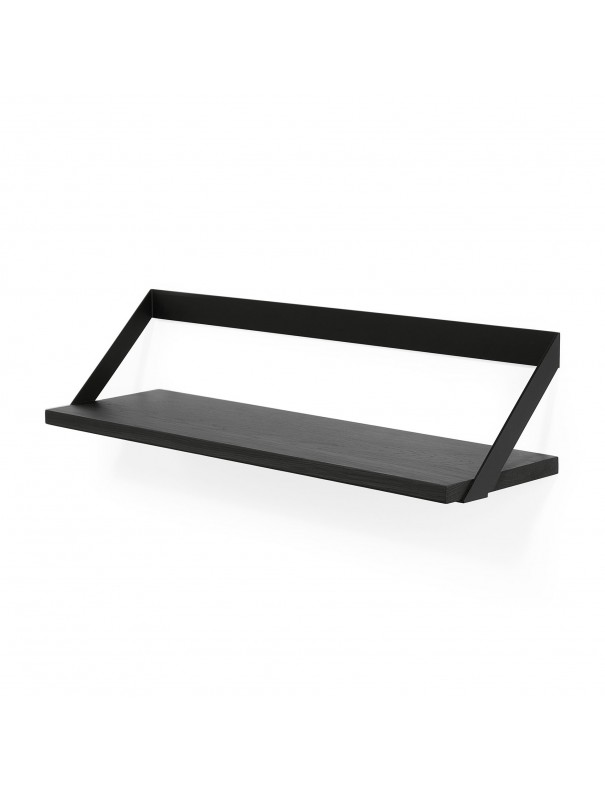 ETAGERE MURALE RIBBON CHENE NOIR