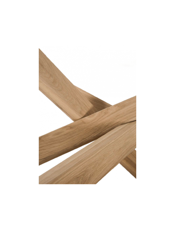 TABLE MIKADO RECTANGULAIRE EN CHENE