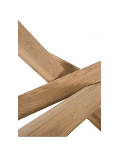 TABLE MIKADO RECTANGULAIRE EN CHENE