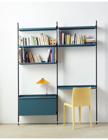 ETAGERE BUREAU PIER SYSTEM12 2 COLUMNS