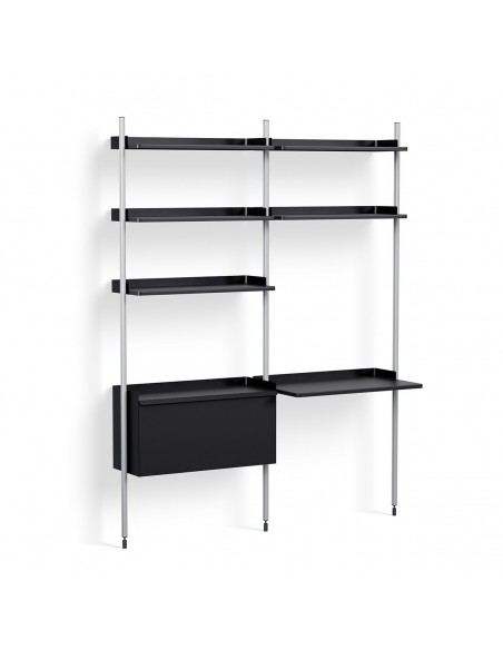 ETAGERE BUREAU PIER SYSTEM12 2 COLUMNS