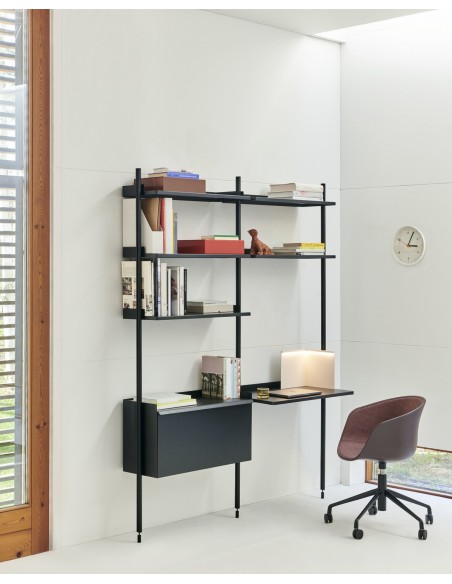 ETAGERE BUREAU PIER SYSTEM12 2 COLUMNS