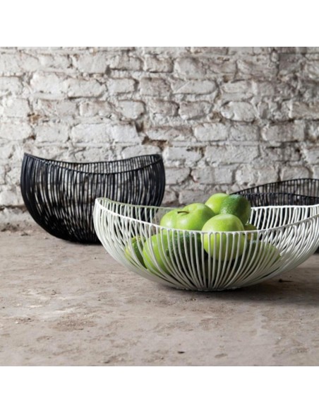 CORBEILLE A FRUITS CESIRA NOIR