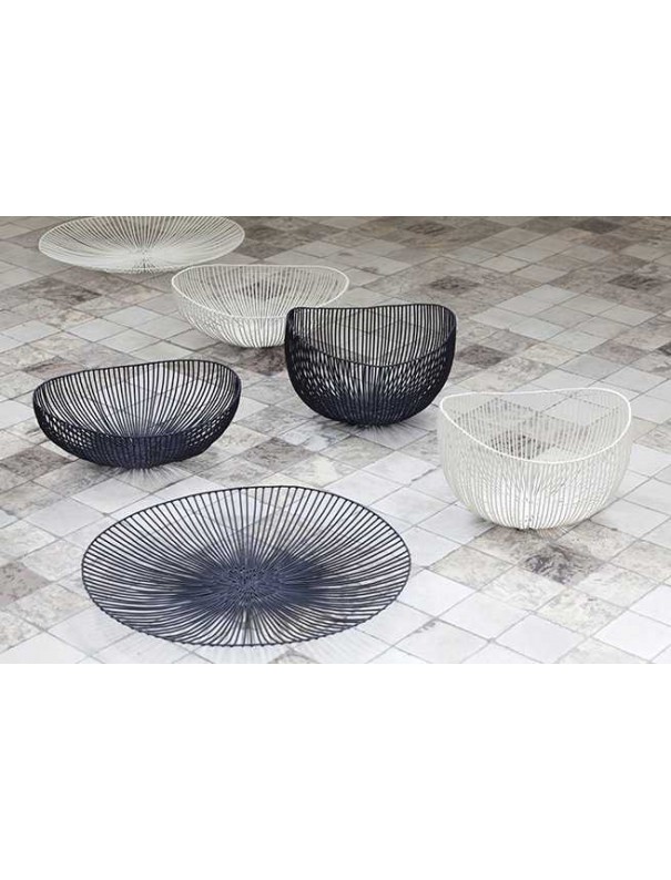 CORBEILLE A FRUITS CESIRA NOIR