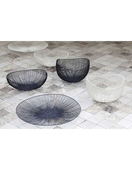 CORBEILLE A FRUITS CESIRA NOIR