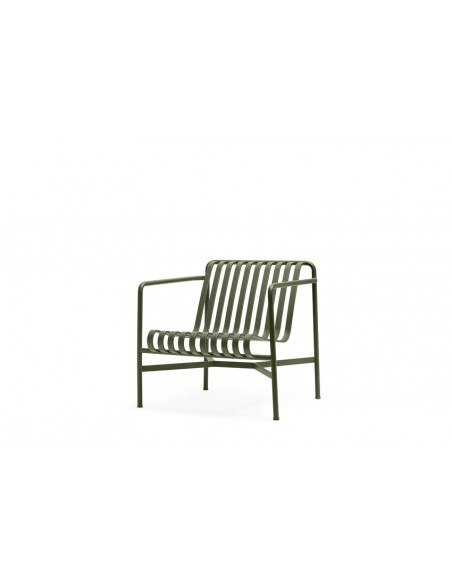 Fauteuil Lounge bas Palissade olive