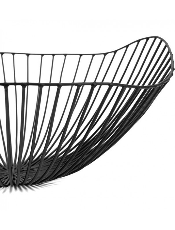 CORBEILLE A FRUITS CESIRA NOIR