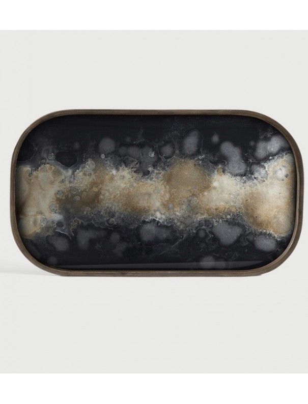 PLATEAU - VIDE POCHE EN VERRE ORGANIC