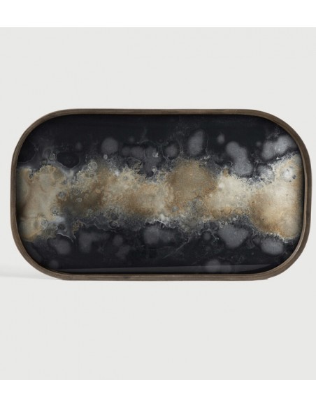 PLATEAU - VIDE POCHE EN VERRE ORGANIC