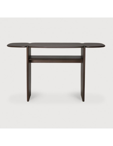 CONSOLE PI ACAJOU BRUN FONCE