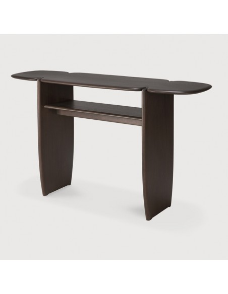 CONSOLE PI ACAJOU BRUN FONCE