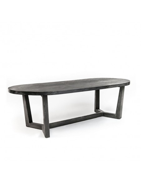 TABLE OVALE DAN TECK RECYCLE